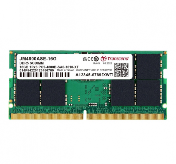 RAM Laptop Transcend DDR5 4800MHz 16GB