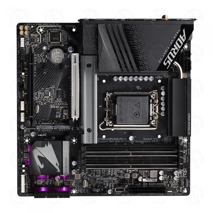 Mainboard Gigabyte Z790M AORUS ELITE AX DDR5 (Wifi+Bluetooth)